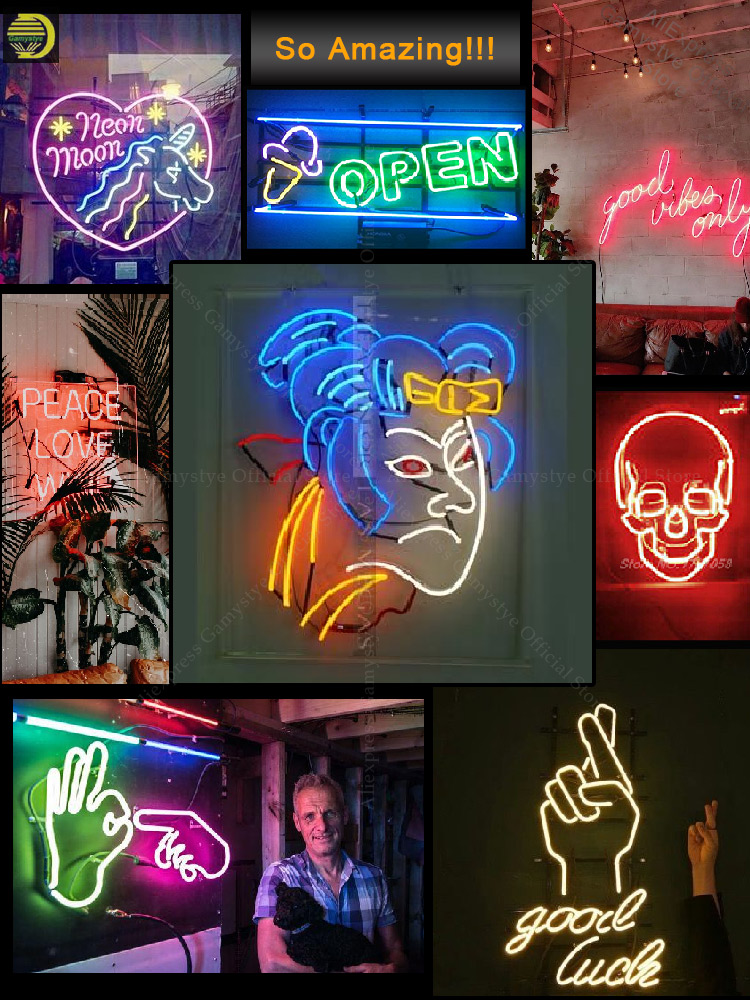 Neon Sign For Family Armed Wit - Commercial Printing Icon recension och pris