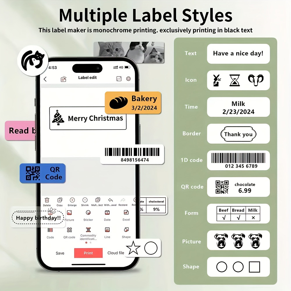 Marklife P15 Label Printer Por - Commercial Printing Network recension och pris