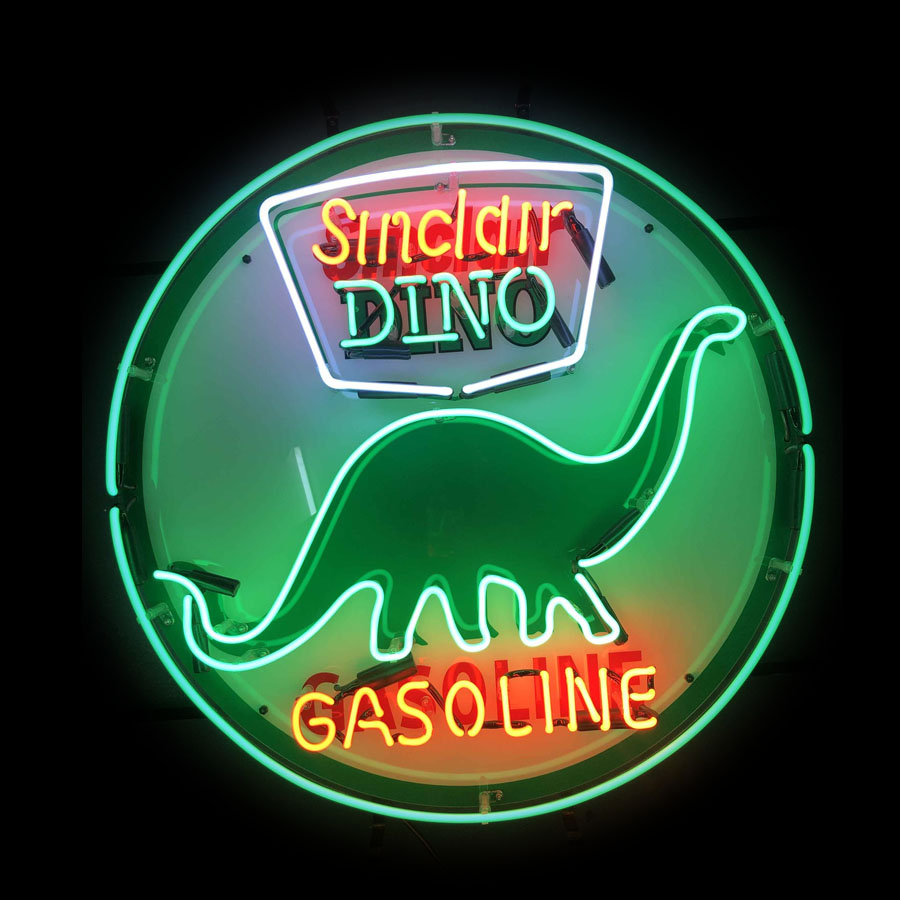 Sinclair Dino Gasolin Gas Oil  - Commercial Printing Icon recension och pris
