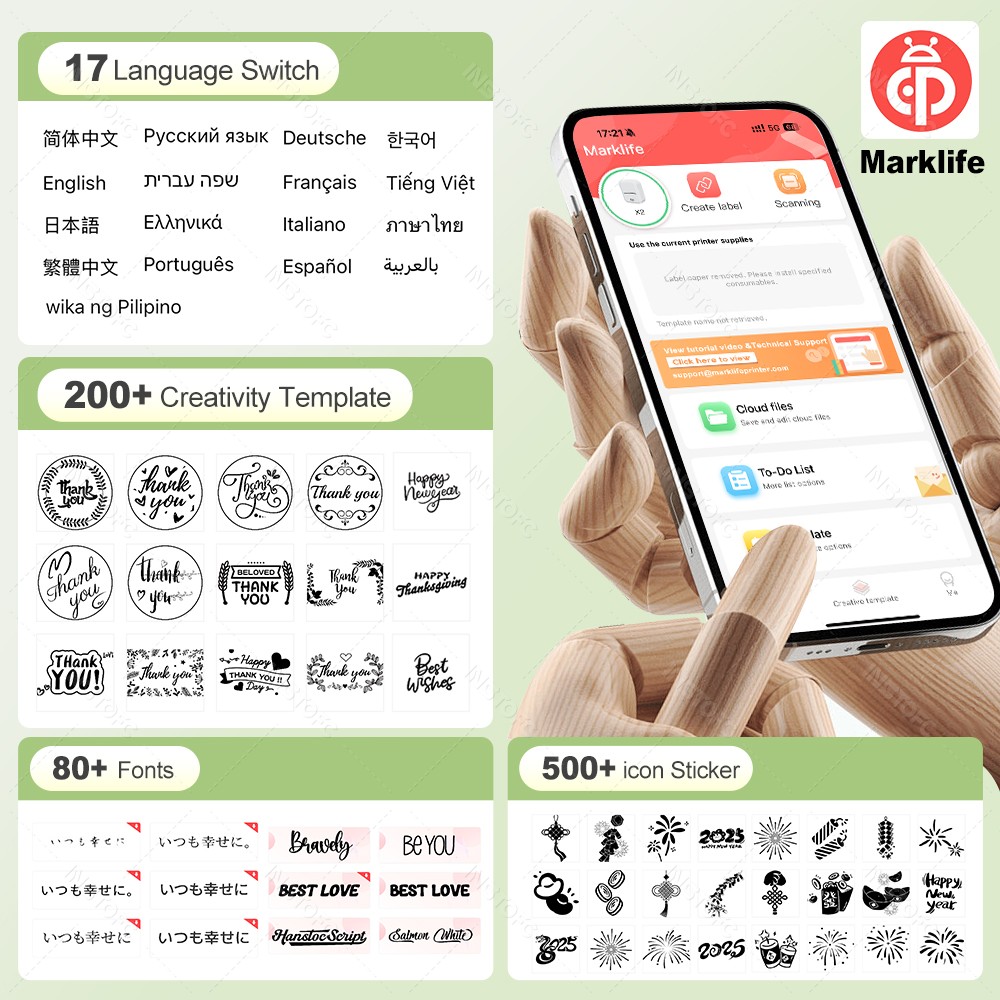 Marklife X2 Portable Thermal P - Commercial Printing Network recension och pris