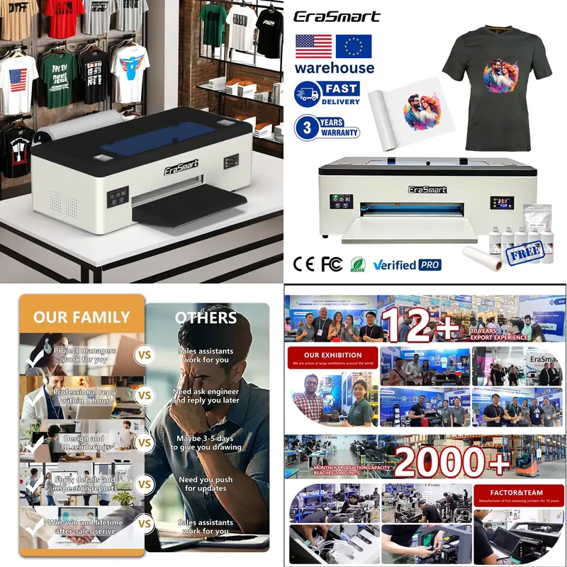 EraSmart 2026 T Shirt Clothes  - Dtf Powder Shaker recension och pris