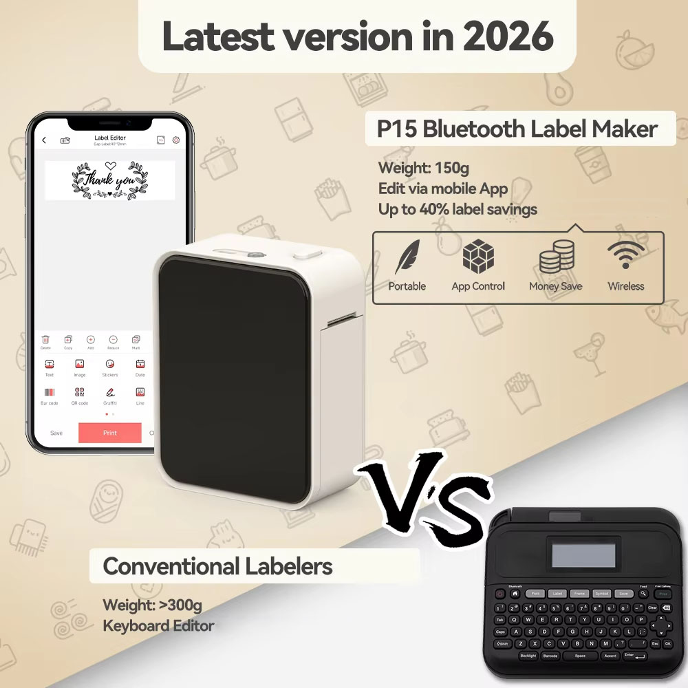 Marklife P15 Label Printer Por - Commercial Printing Network recension och pris