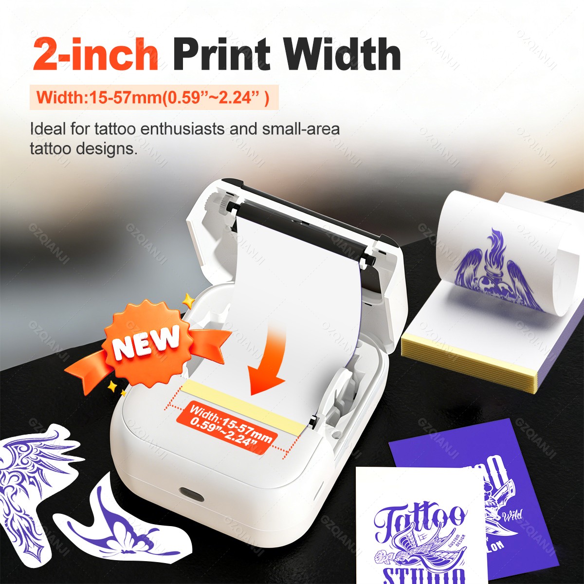 Mini Thermal Printer 57mm Wire - Commercial Printing Network recension och pris